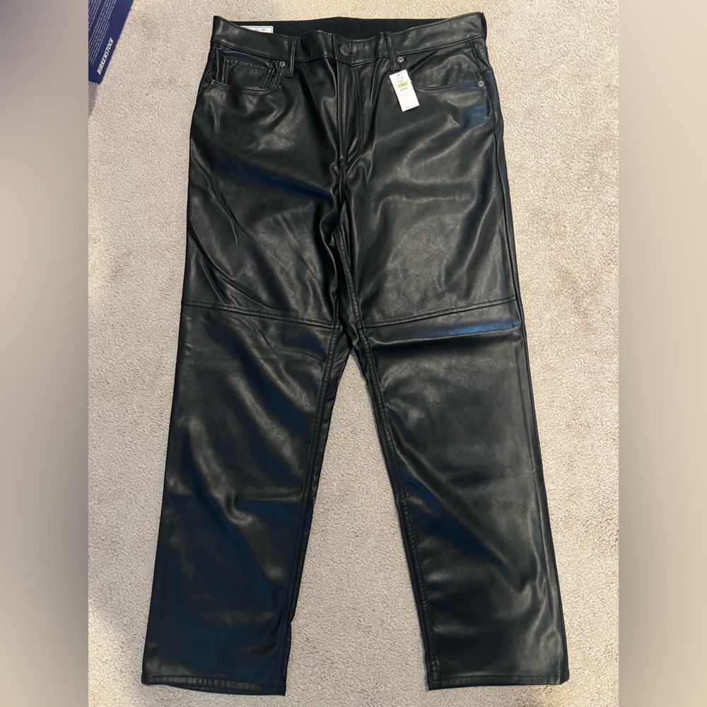 Gap Faux Leather Pants